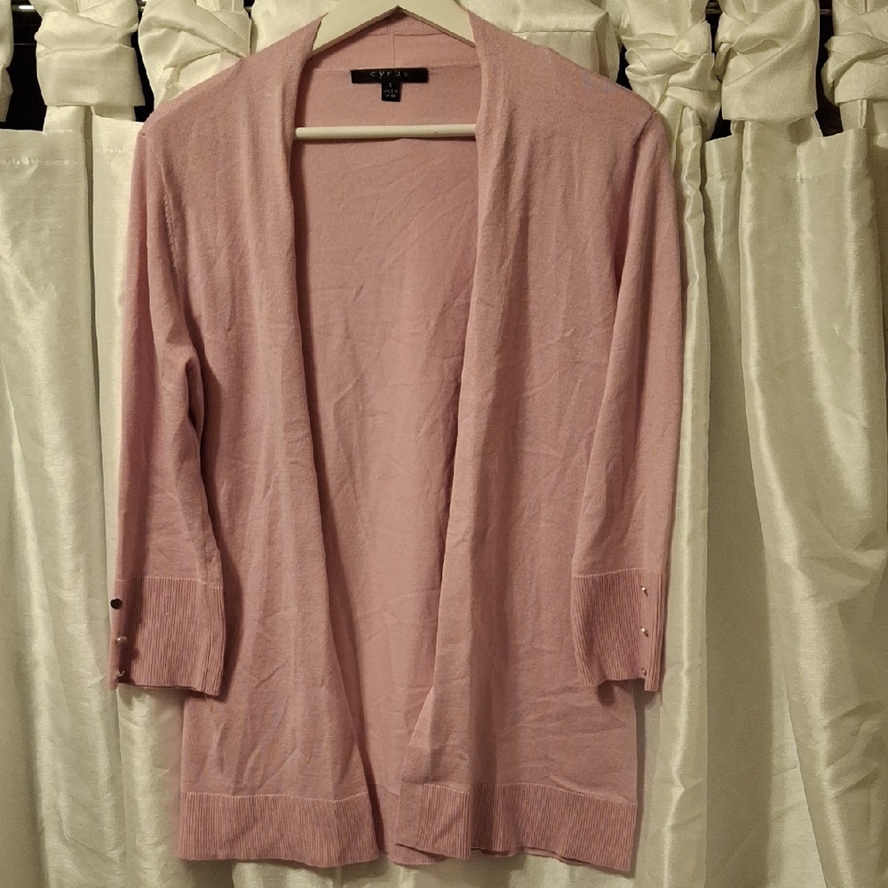 Cyrus Light Pink Women's Cardigan S